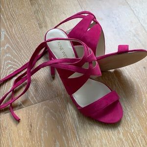 Nine west Ronnie sandals hot pink